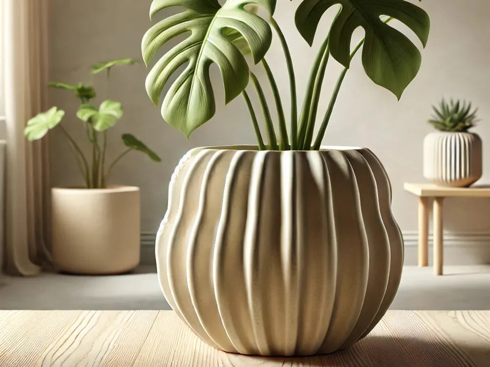 Planter Plant Pot Vase – 3D Printed Modern Indoor Planter by FOFUS, Thrissur Kerala