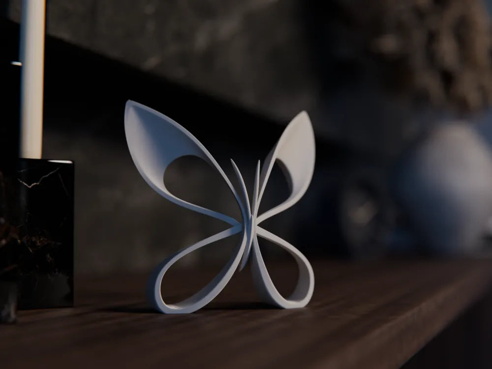 Butterfly Decorative Sculpture – 3D Printed Delicate Home Decor by FOFUS, Thrissur Kerala