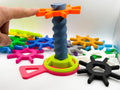 Swirl Tower Stacking Toy – 3D Printed Sensory Spin and Stack for Kids by MAYANS | FOFUS, Thrissur Kerala