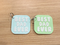Best Dad Ever Keychain Father's Day – 3D Printed Best Dad Keychain Gift by FOFUS, Thrissur Kerala