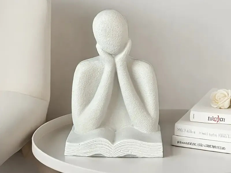 Stylish Book Decor Statue – 3D Printed Literary Home Figurine by FOFUS, Thrissur Kerala