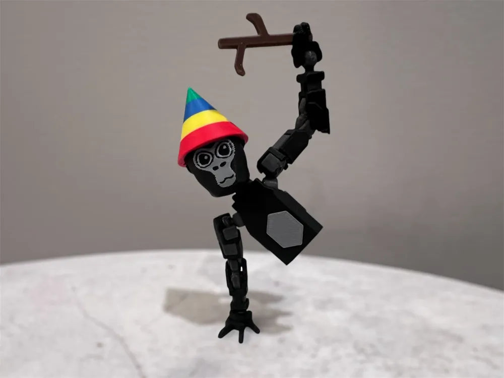 Monke 13 Gorilla Tag Dummy Figurine detail – 3D Printed Gorilla Tag Character by FOFUS Kerala