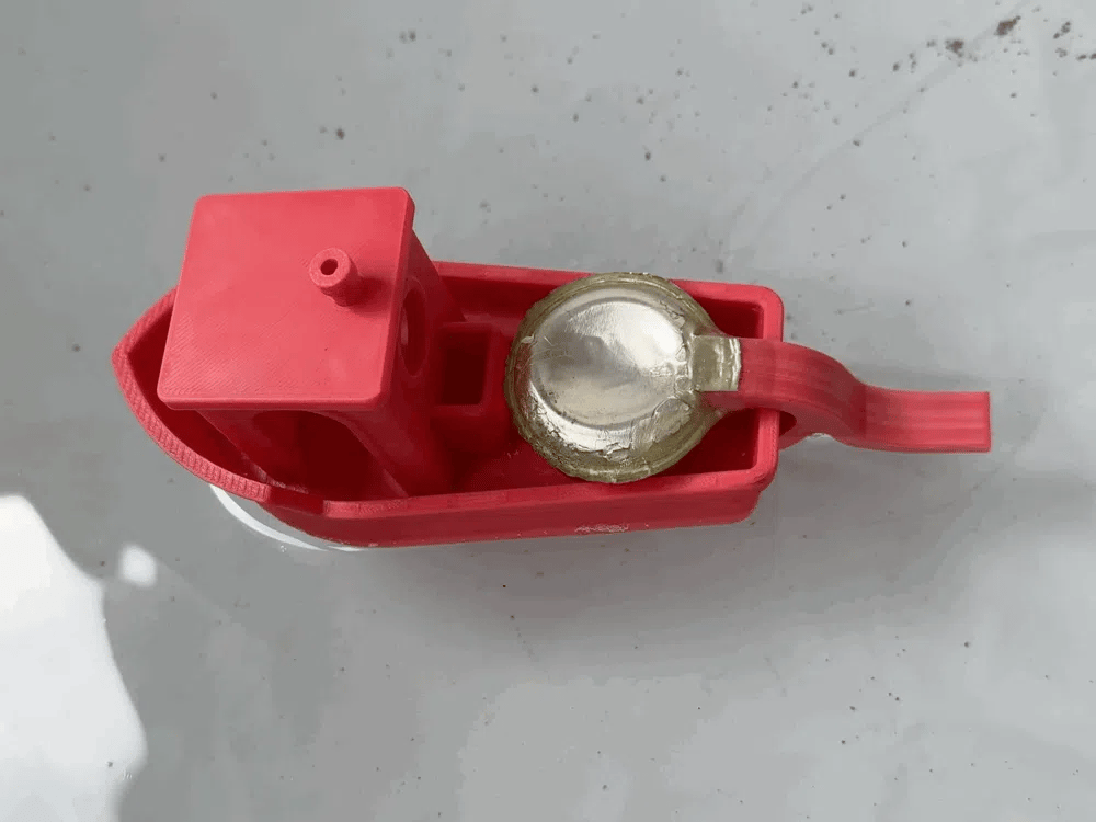 Benchy Toy Boat angle – 3D Printed Maker Bath Toy by MAYANS FOFUS Kerala