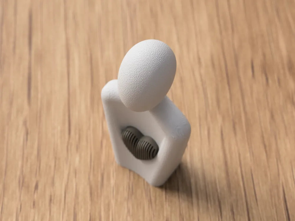 Mother's Day Statue angle – 3D Printed Heartfelt Motherhood Gift by FOFUS Kerala