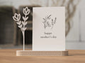 Photo Card Holder Mother's Day – 3D Printed Floral Photo Stand Gift by FOFUS, Thrissur Kerala