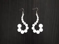 Luna Cascade Moon Earrings – 3D Printed Flowing Moonlight Jewellery by FOFUS, Thrissur Kerala