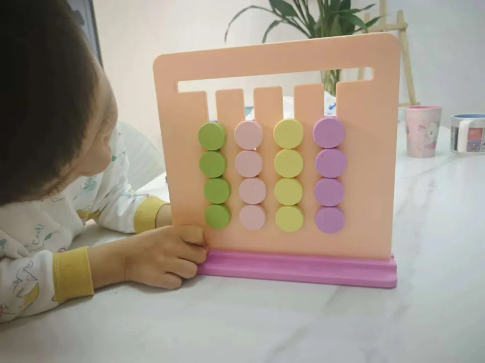 Shape Logic Color Educational Toy extra view – 3D Printed Montessori Set by MAYANS FOFUS Kerala