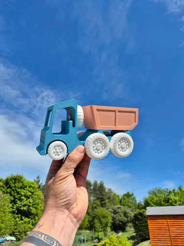 Toy Truck angle – 3D Printed Chunky Toddler Vehicle Toy by MAYANS FOFUS Kerala