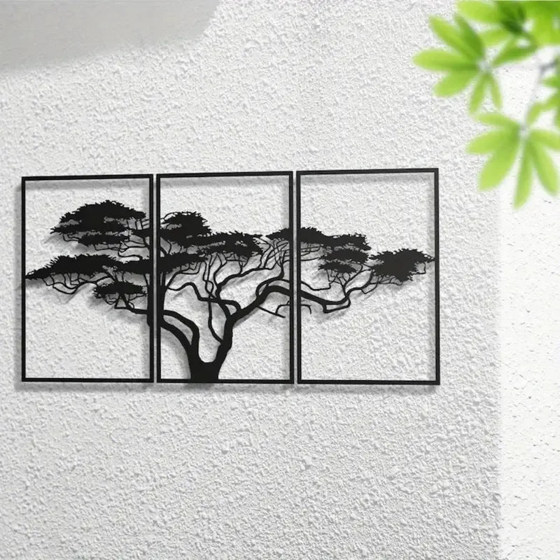 Tree Wall Art Decor angle – 3D Printed Nature-Inspired Branch Wall Sculpture by FOFUS Kerala