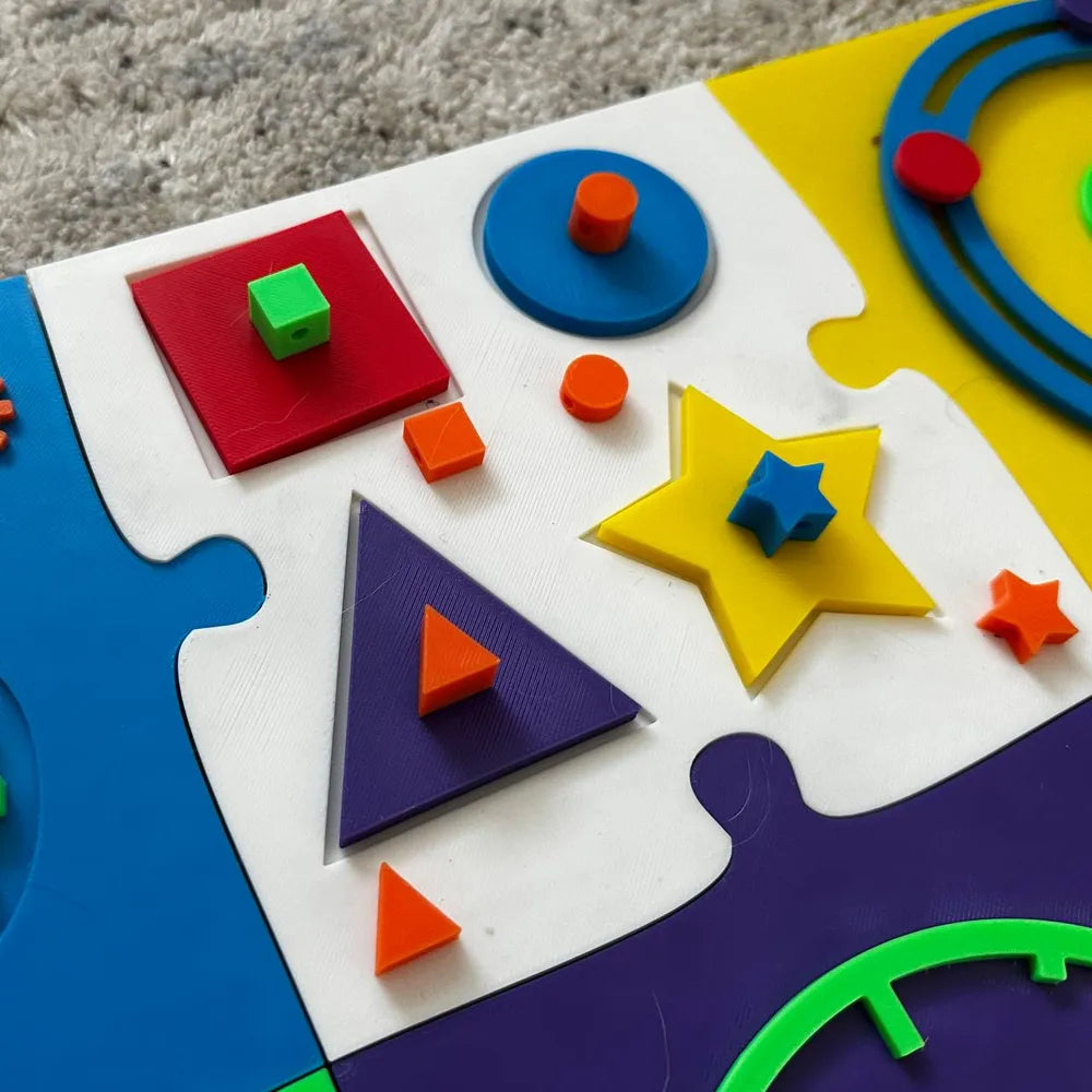 Baby Activity Board side – 3D Printed First Discovery Toy by MAYANS FOFUS Kerala