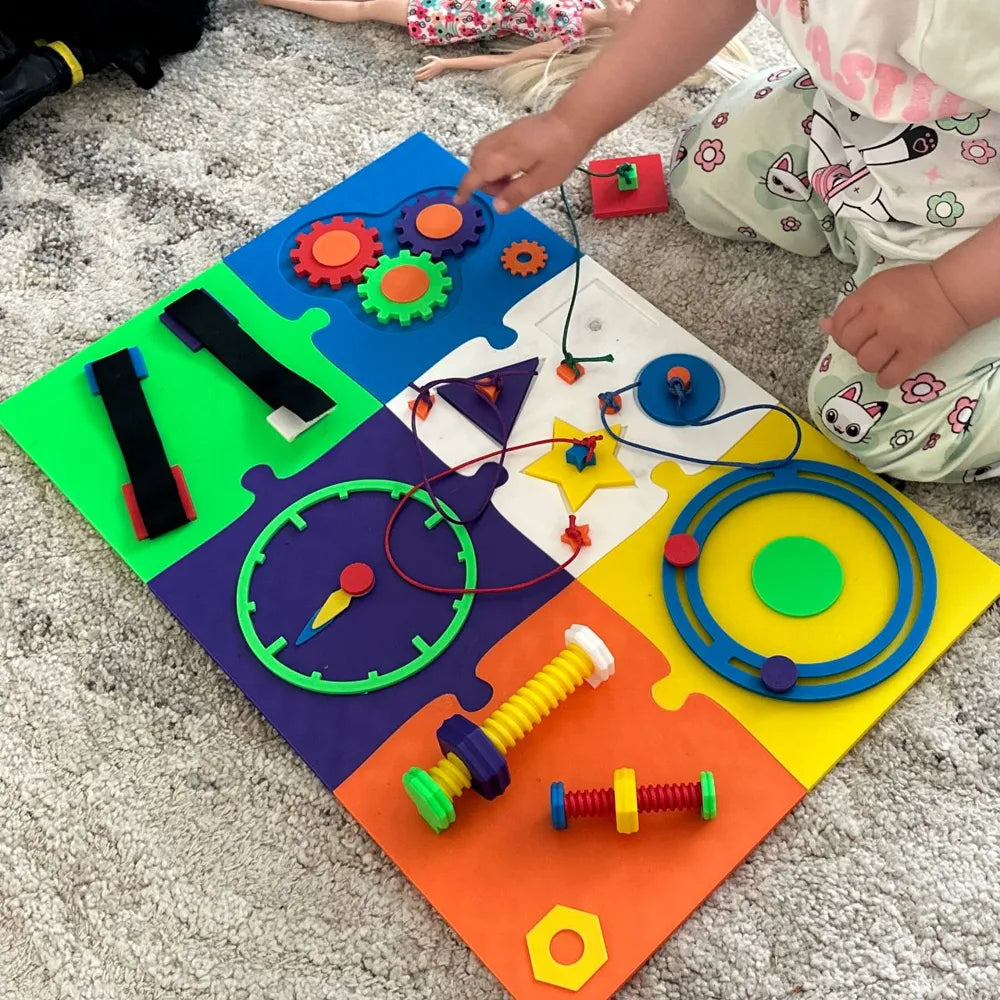 Baby Activity Board detail 5 – 3D Printed Tactile First Toy by MAYANS FOFUS Kerala