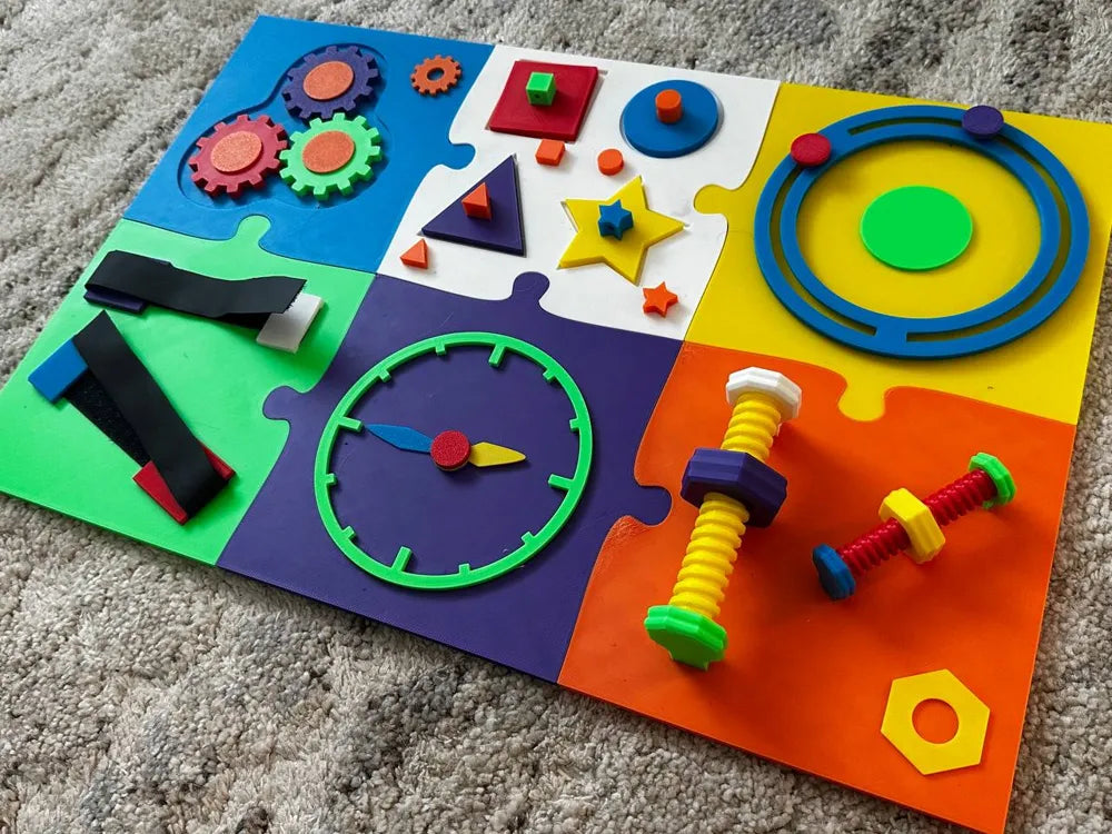 Activity Board for Babies – 3D Printed Sensory First Discovery Toy by MAYANS | FOFUS, Thrissur Kerala