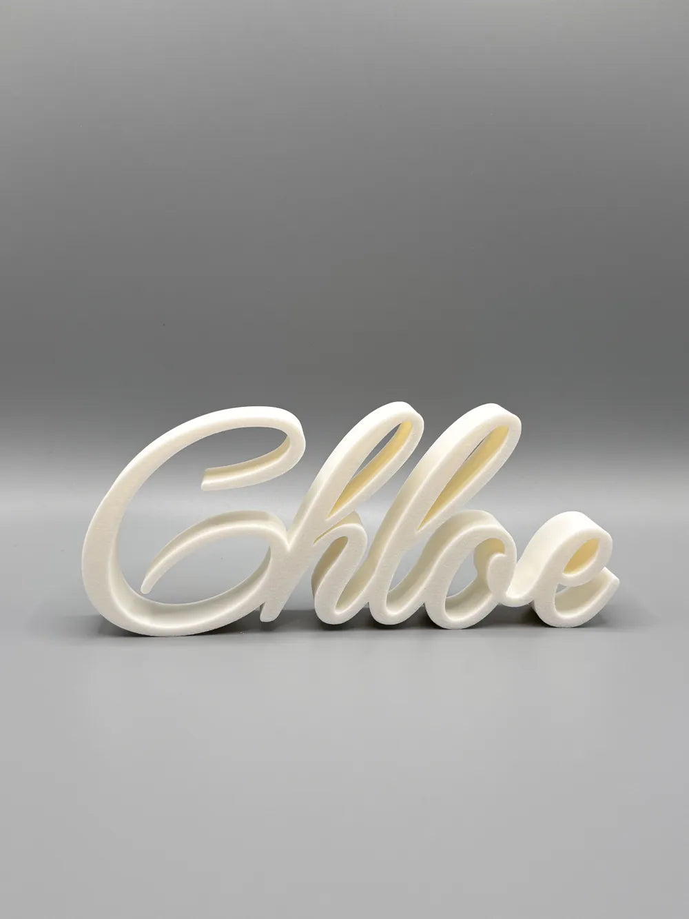 Parametric Name Sign angle – 3D Printed Sculptural Wall Art by FOFUS Kerala