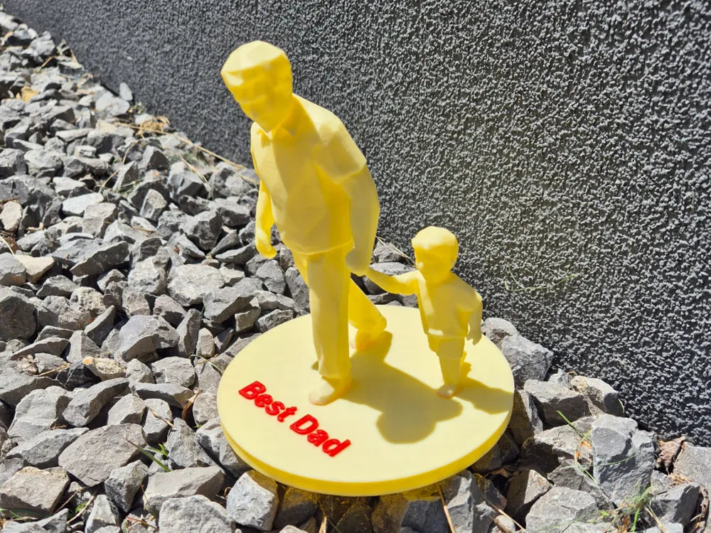 Best Dad Father's Day Gift – 3D Printed Best Dad Keepsake Decoration by FOFUS, Thrissur Kerala