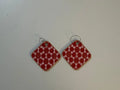 Tile Flower Geometric Earrings – 3D Printed Bold Pattern Jewellery by FOFUS, Thrissur Kerala
