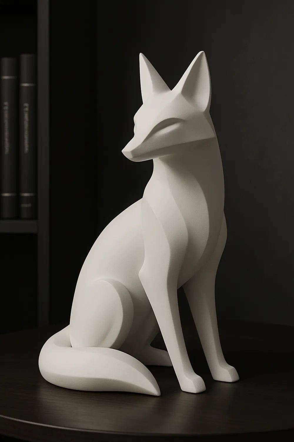 Fox Home Decor Sculpture detail – 3D Printed Woodland Figurine by FOFUS Kerala