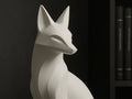 Fox Sculpture Home Decor – 3D Printed Clever Woodland Figurine by FOFUS, Thrissur Kerala