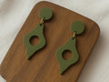 Teardrop Earrings – 3D Printed Classic Elegant Jewellery by FOFUS, Thrissur Kerala