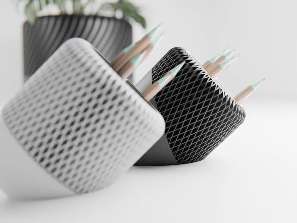Modern Japandi Desk Organizer