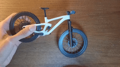 Full Suspension Model Mountain Bike (enduro bike)