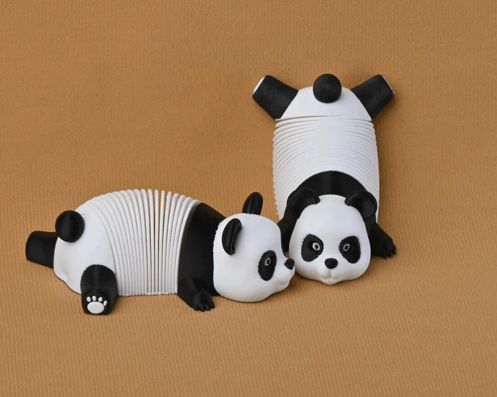 Spring Panda Fidget Toy