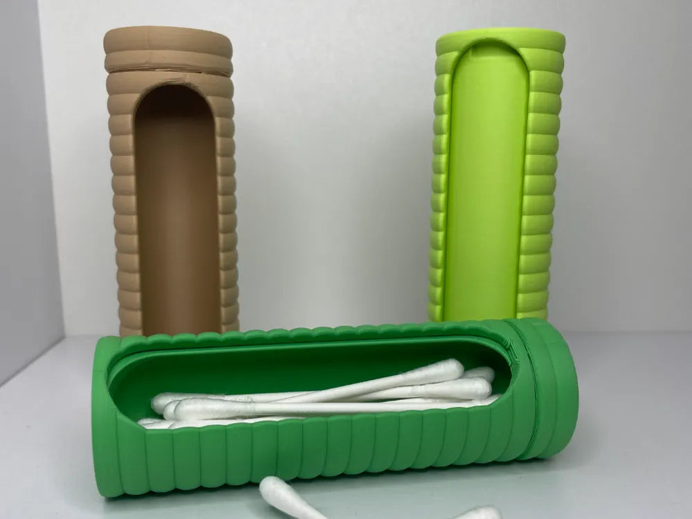 Q Tip Travelcase Print in Place Storage