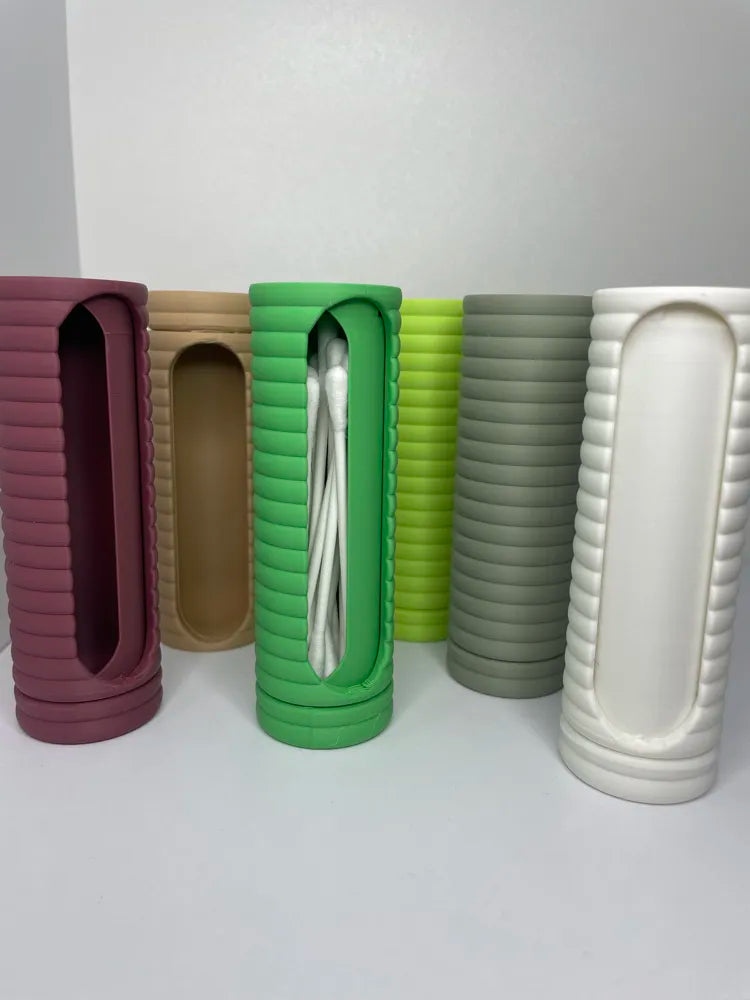 Q Tip Travelcase Print in Place Storage