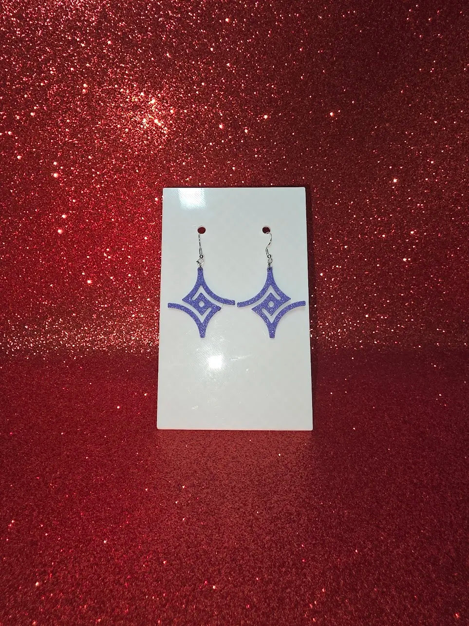 Rhombus Earrings angle – 3D Printed Bold Angular Jewellery by FOFUS Kerala