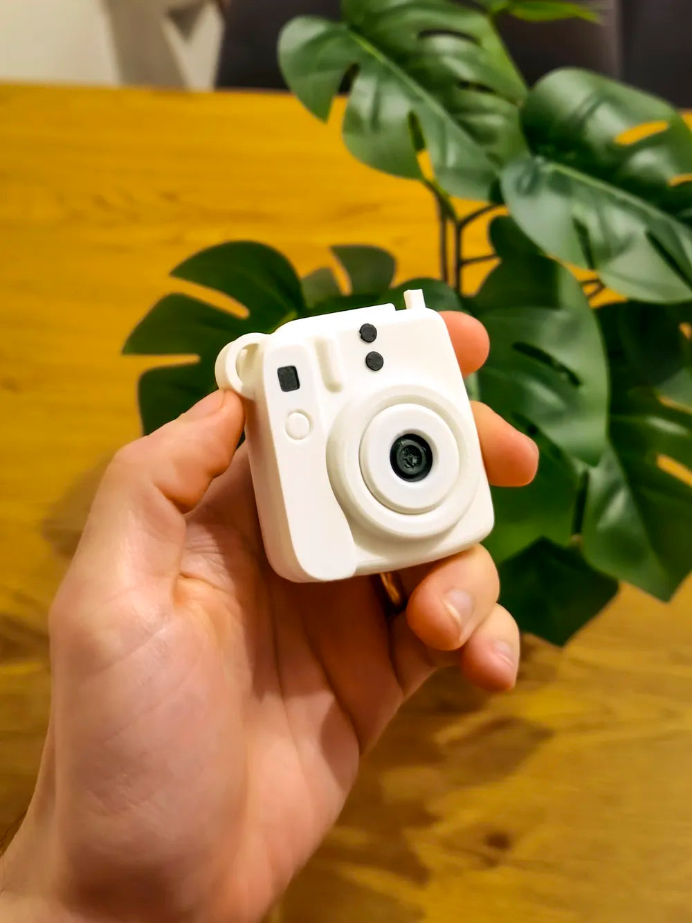 Mini Instax Camera Keychain detail – 3D Printed Collectible by MAYANS FOFUS Kerala