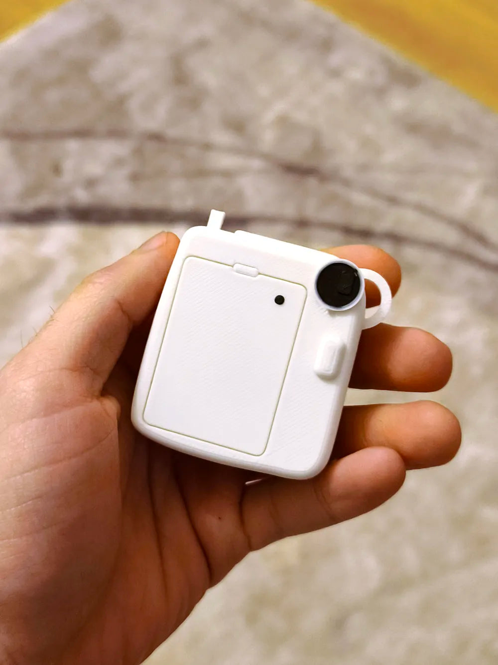 Instax 12 Camera Keychain angle – Cute 3D Printed Fidget Gift by MAYANS FOFUS Kerala