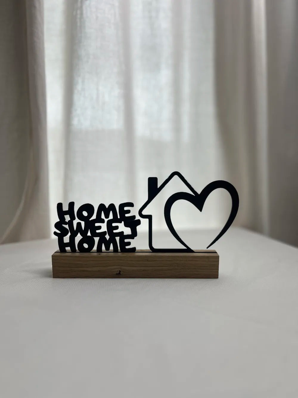 Home Sweet Home Deko – 3D Printed Heartfelt Housewarming Sign by FOFUS, Thrissur Kerala