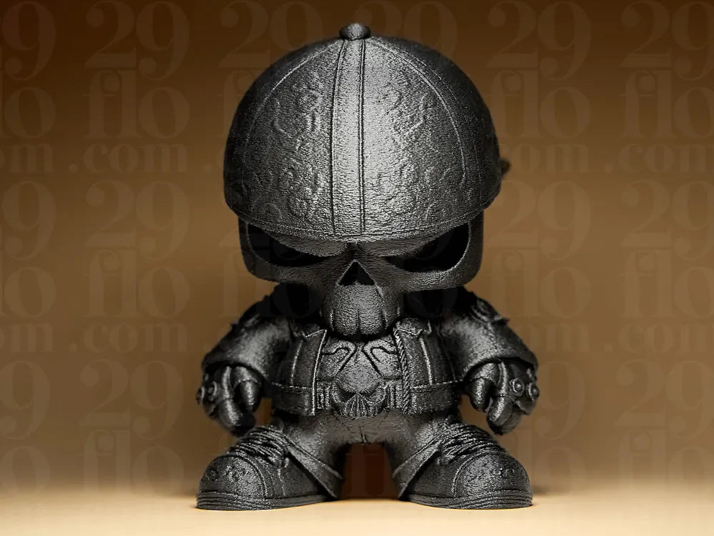 Skeleton Bros Collection Figurine Set angle – 3D Printed Spooky Cute Gothic Decor Set by FOFUS Kerala