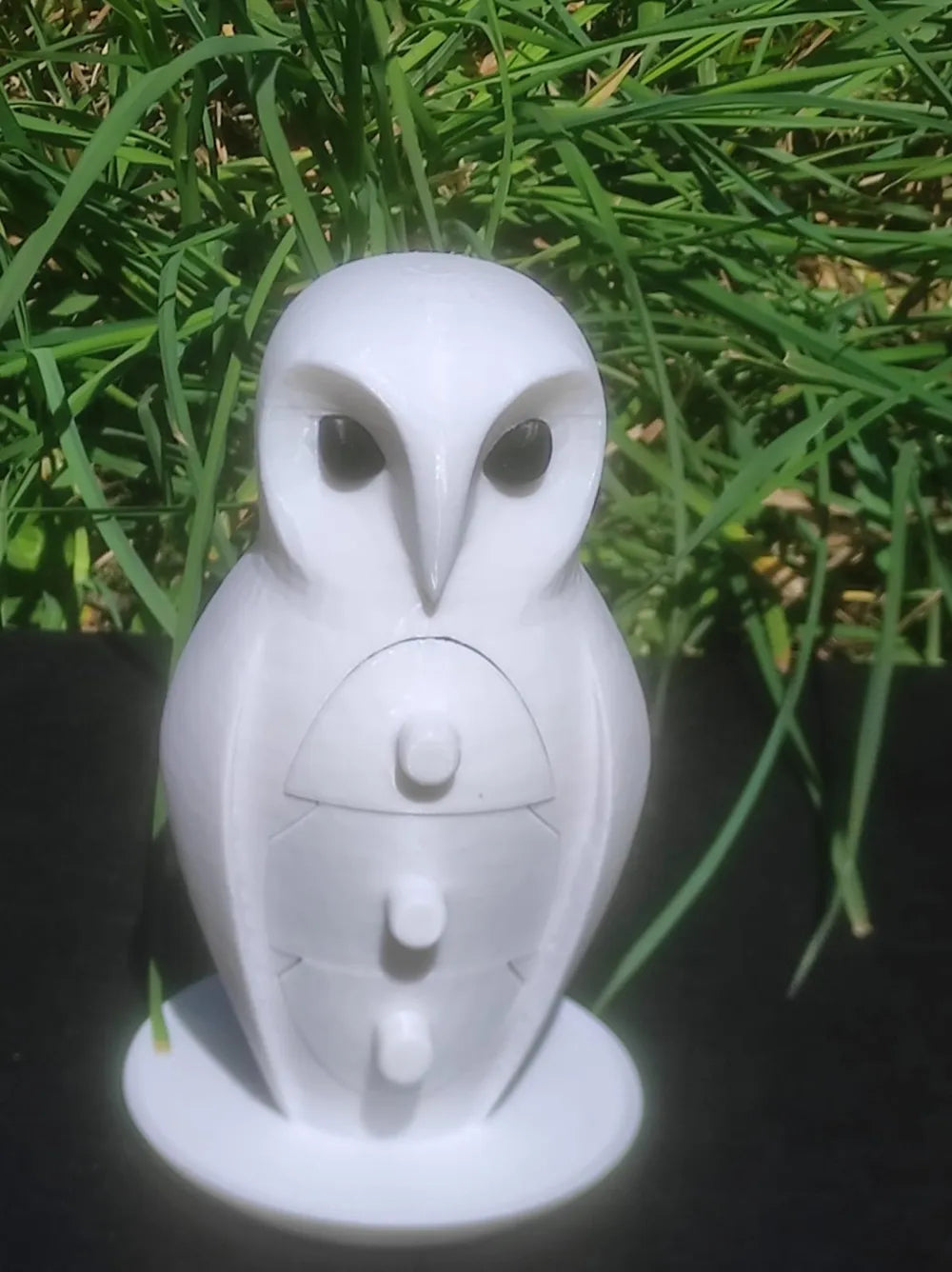 Owlganizer Owl Desk Organiser detail – 3D Printed Whimsical Pen and Pencil Holder by FOFUS Kerala