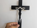 Jesus Cross Wall Art – 3D Printed Christian Faith Cross Layered Sculpture by FOFUS, Thrissur Kerala