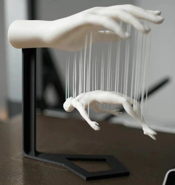 Overtaken angle – 3D Printed Dramatic Overtaking Scene Desk Art by FOFUS Kerala