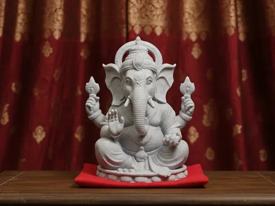 Lord Ganesha High Detail Spiritual Statue – 3D Printed Premium Ganpati by 3D Divine | FOFUS, Thrissur Kerala