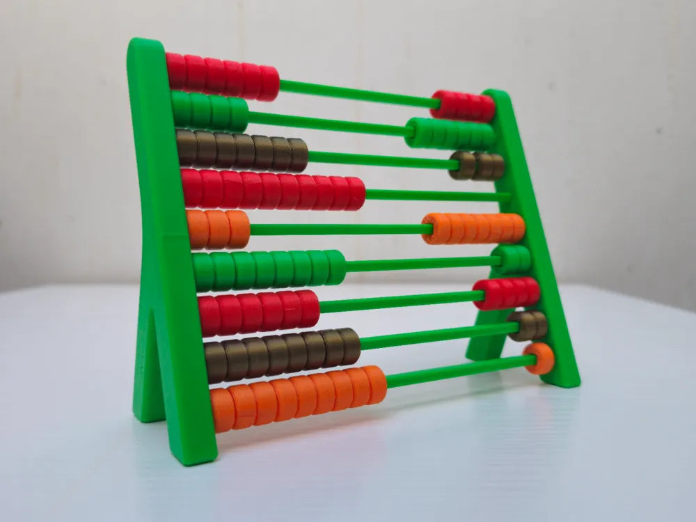Color Counting Abacus Montessori Math Toy – 3D Printed for Kids by MAYANS | FOFUS, Thrissur Kerala