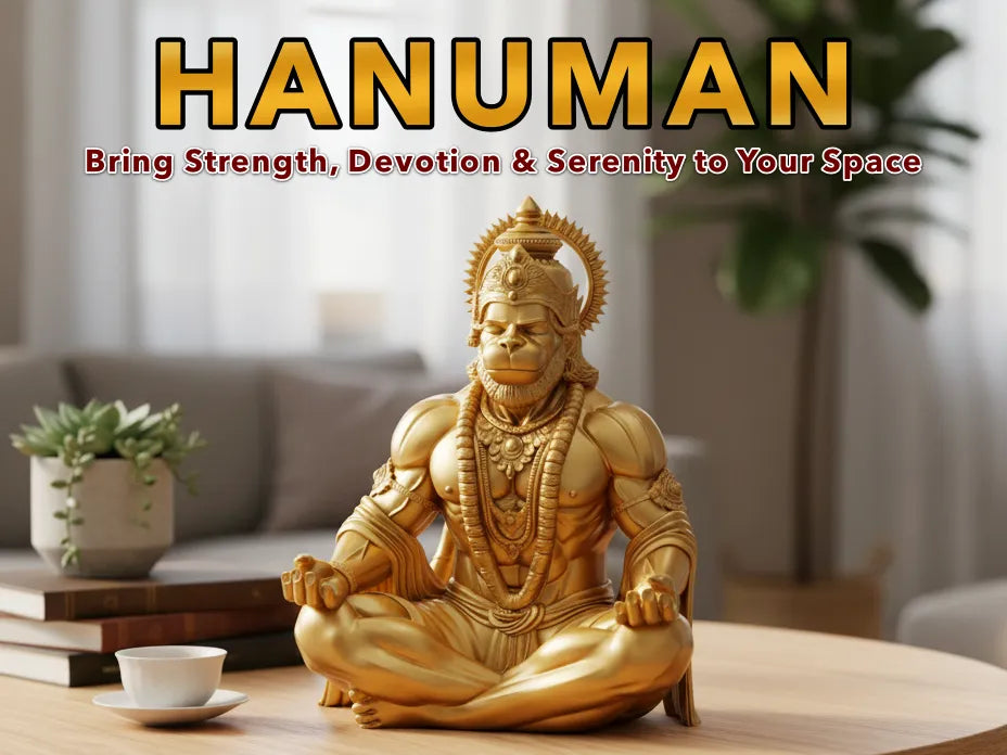 God Hanuman The Guardian – 3D printed strength and devotion idol, warrior stance with gada, FOFUS Irinjalakuda Kerala