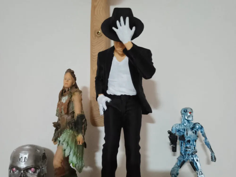 Michael Jackson King of Pop Figurine – 3D Printed Music Legend Collectible by FOFUS, Thrissur Kerala