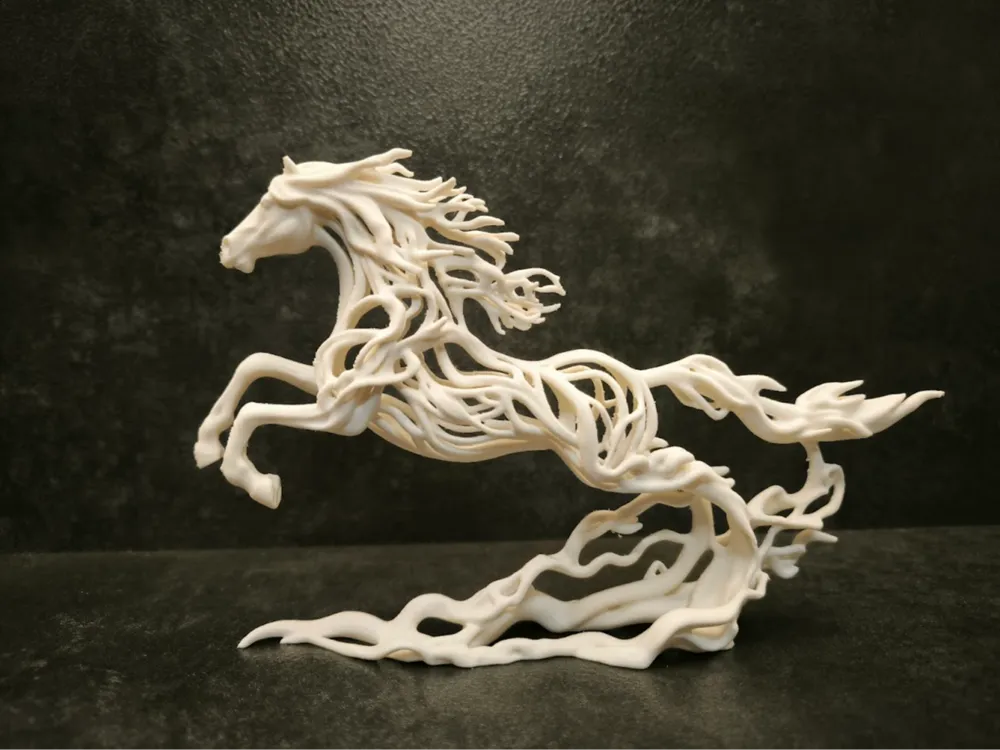 Year of the Horse 2026 – 3D Printed Chinese New Year Lunar Horse Collectible by FOFUS, Thrissur Kerala