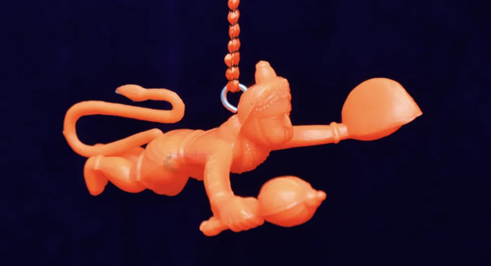 Flying Hanuman Car Hanging – 3D Printed Devotional Divine Protection Charm by 3D Divine | FOFUS, Thrissur Kerala