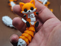 Moxxie Flexi Fox Keychain – 3D Printed Articulated Fox Keychain by FOFUS, Thrissur Kerala