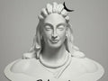 Adiyogi Shiva in Calmness – 3D Printed Meditating Maheshwar Idol by 3D Divine | FOFUS, Thrissur Kerala