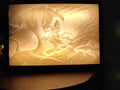 Lord Krishna Lithophane – 3D Printed Glowing Backlit Divine Art Panel | 3D Divine FOFUS, Thrissur Kerala