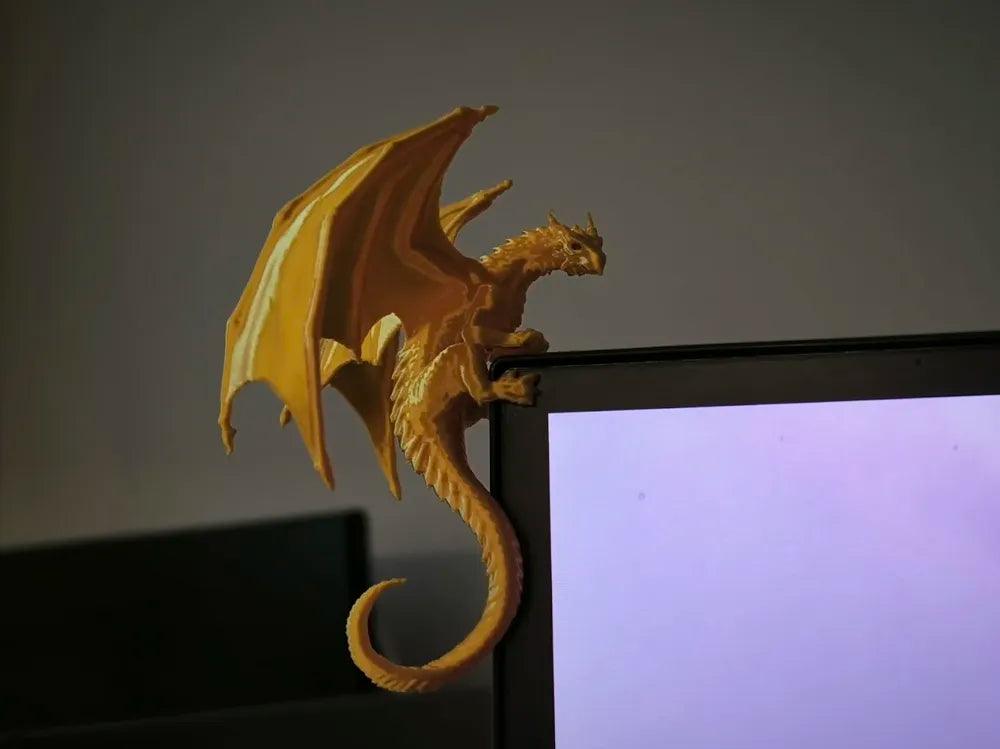 Monitro Dragon Figurine – 3D Printed Fantasy Reptile Collectible by MAYANS | FOFUS, Thrissur Kerala