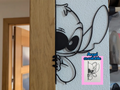 Stitch Wall Art and Door Art – 3D Printed Disney Lilo and Stitch Decor by FOFUS, Thrissur Kerala