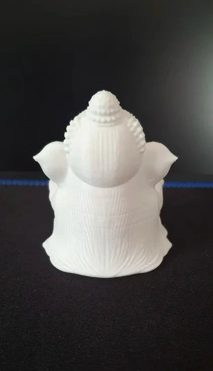 Bhagwan Ganesha Remover Idol angle – 3D Printed Sacred Ganesh Figurine by FOFUS Kerala