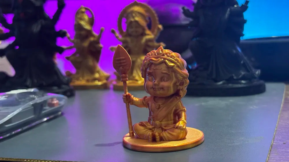 Bala Murugan Cute Idol angle – 3D Printed Kartikeya Child Figurine by FOFUS Kerala