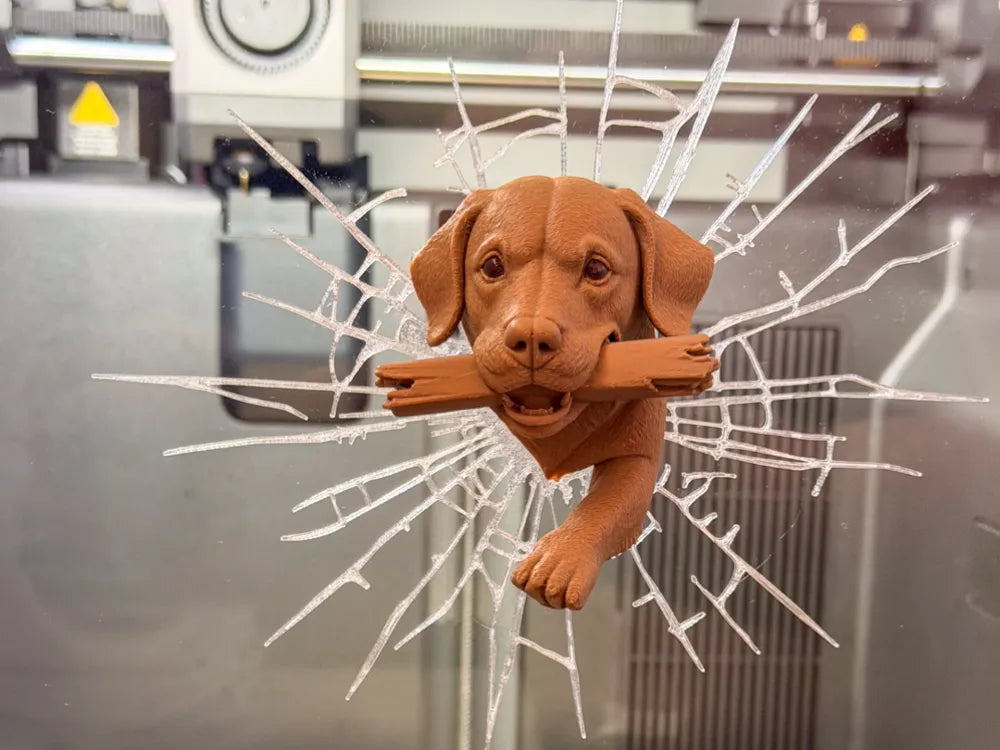 The Unstoppable Dog Collectible – 3D Printed Bold Dog Character Figurine by FOFUS, Thrissur Kerala
