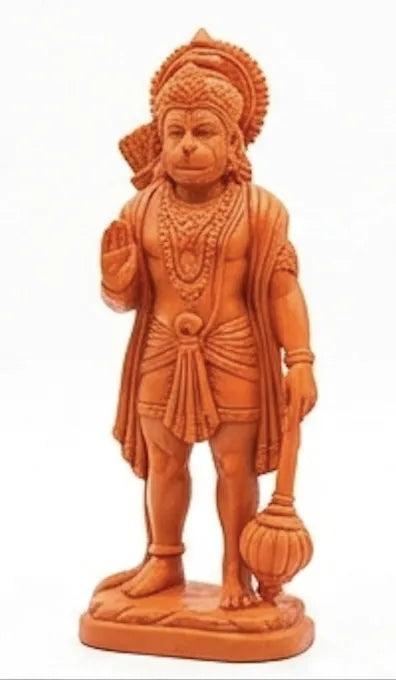 Lord Hanuman Figurine side view – Premium 3D Printed Bajrangbali Idol by FOFUS Kerala